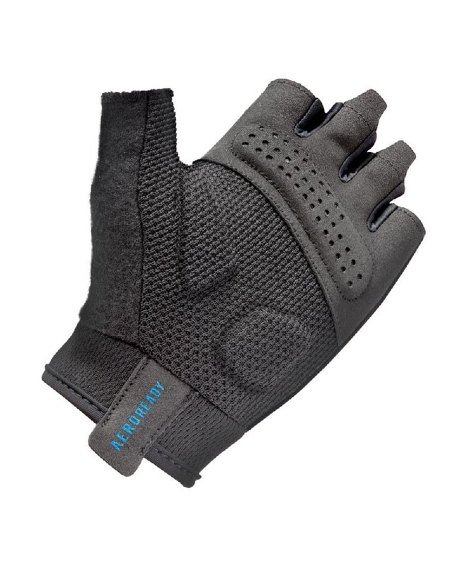 Imagen 6 de Guantes entrenamiento essential adidas - Negro / Azul Negro / Azul
