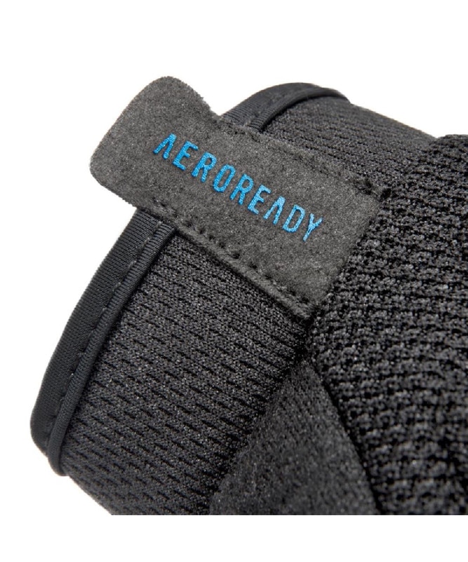 Imagen 8 de Guantes entrenamiento essential adidas - Negro / Azul Negro / Azul