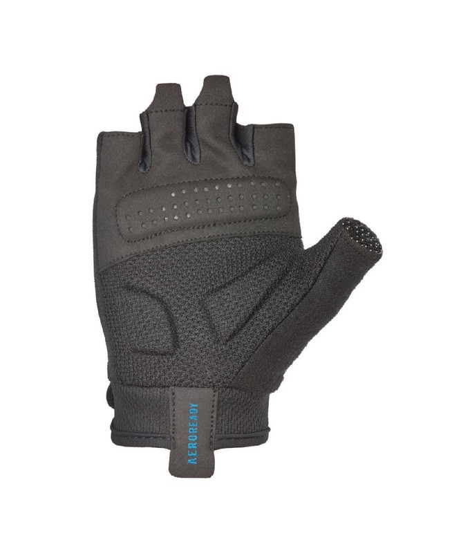 Imagen 10 de Guantes entrenamiento essential adidas - Negro / Azul Negro / Azul