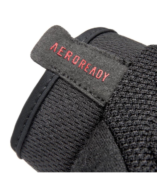 Imagen 9 de Guantes entrenamiento essential adidas - Negro / Rojo Negro / Rojo