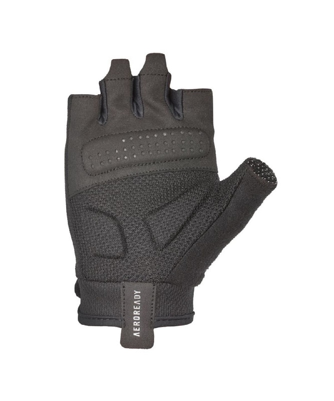 Imagen 8 de Guantes entrenamiento essential adidas - Negro / Blanco Negro / Blanco