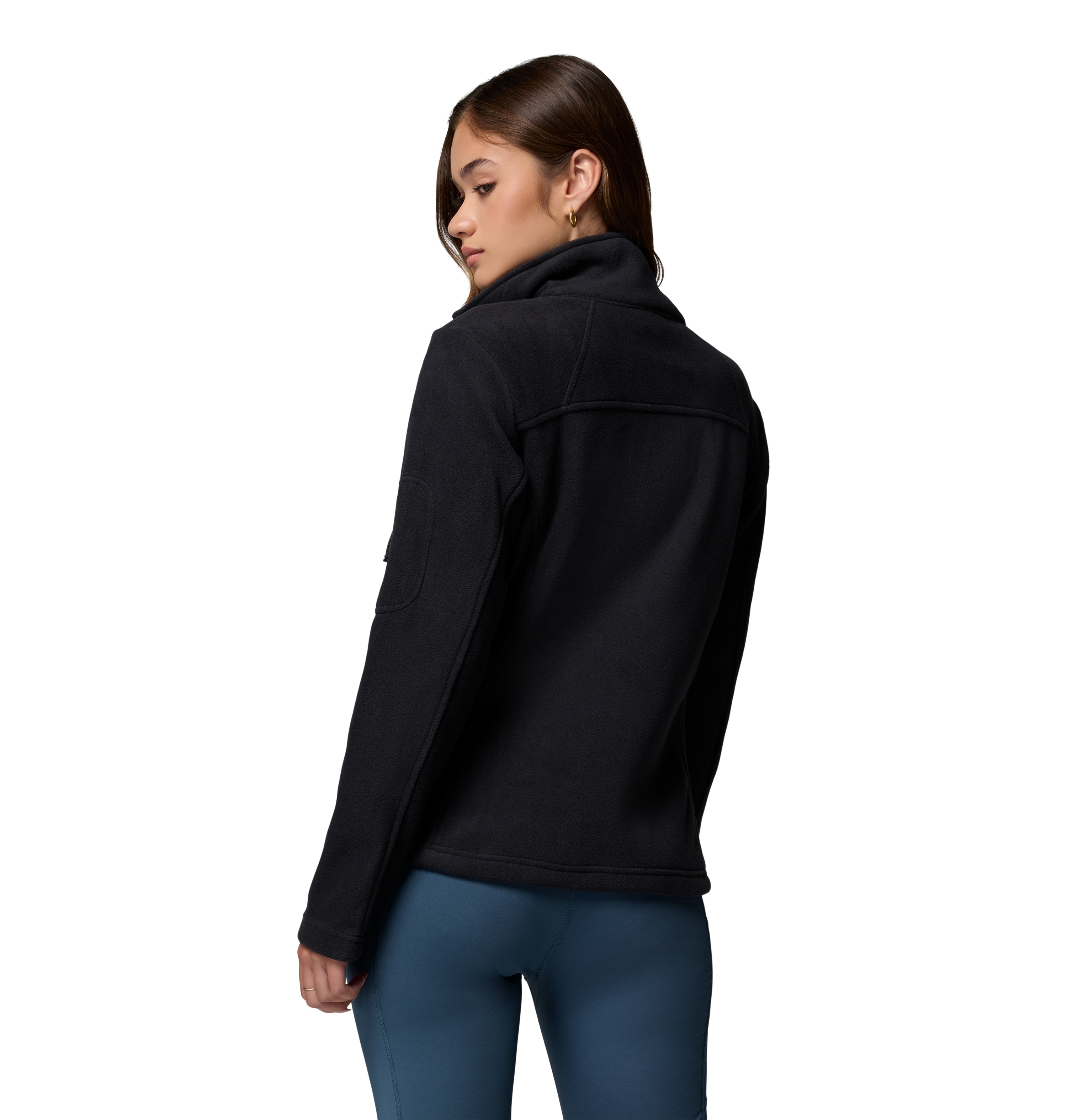 Forro polar de mujer Fast Trek™ II Columbia - Negro Negro-2
