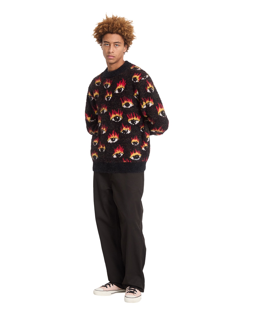 Imagen 3 de Jersey de hombre con cuello redondo - Volcom - Negro Negro