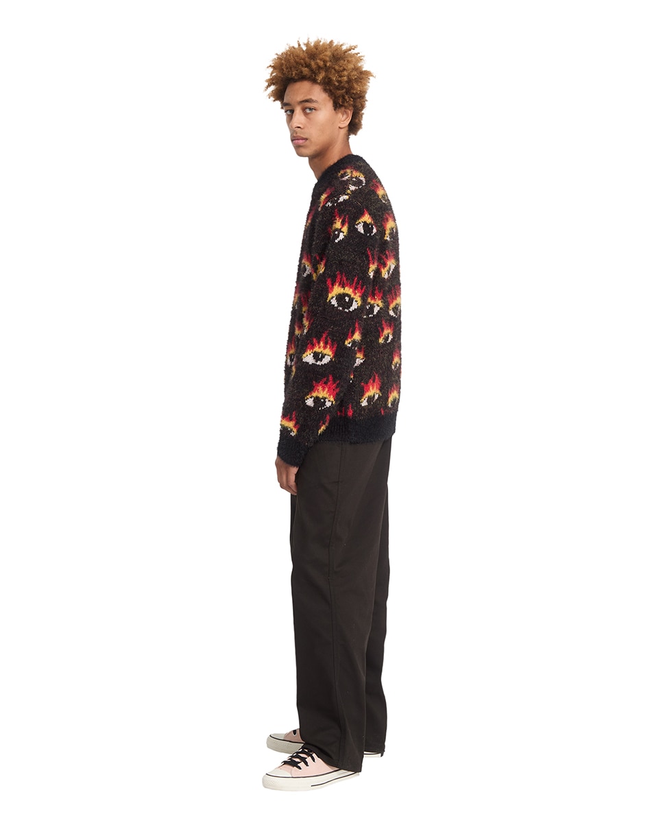 Imagen 5 de Jersey de hombre con cuello redondo - Volcom - Negro Negro