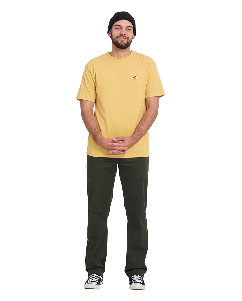Imagen 3 de Chino de hombre con corte regular - Volcom - Verde pardo Verde pardo