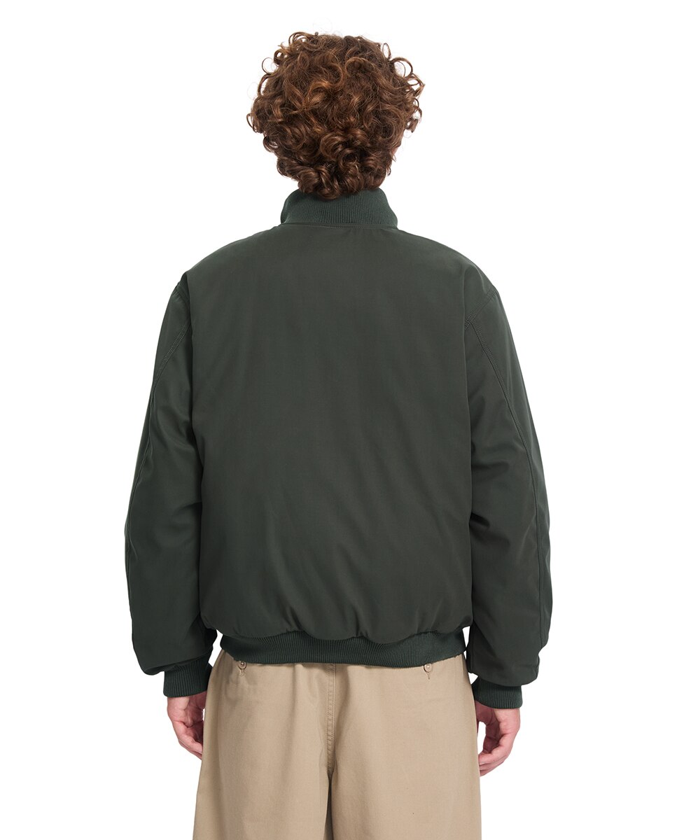 Imagen 2 de Cazadora de hombre con cremallera y color negro - Volcom - Verde pardo Verde pardo