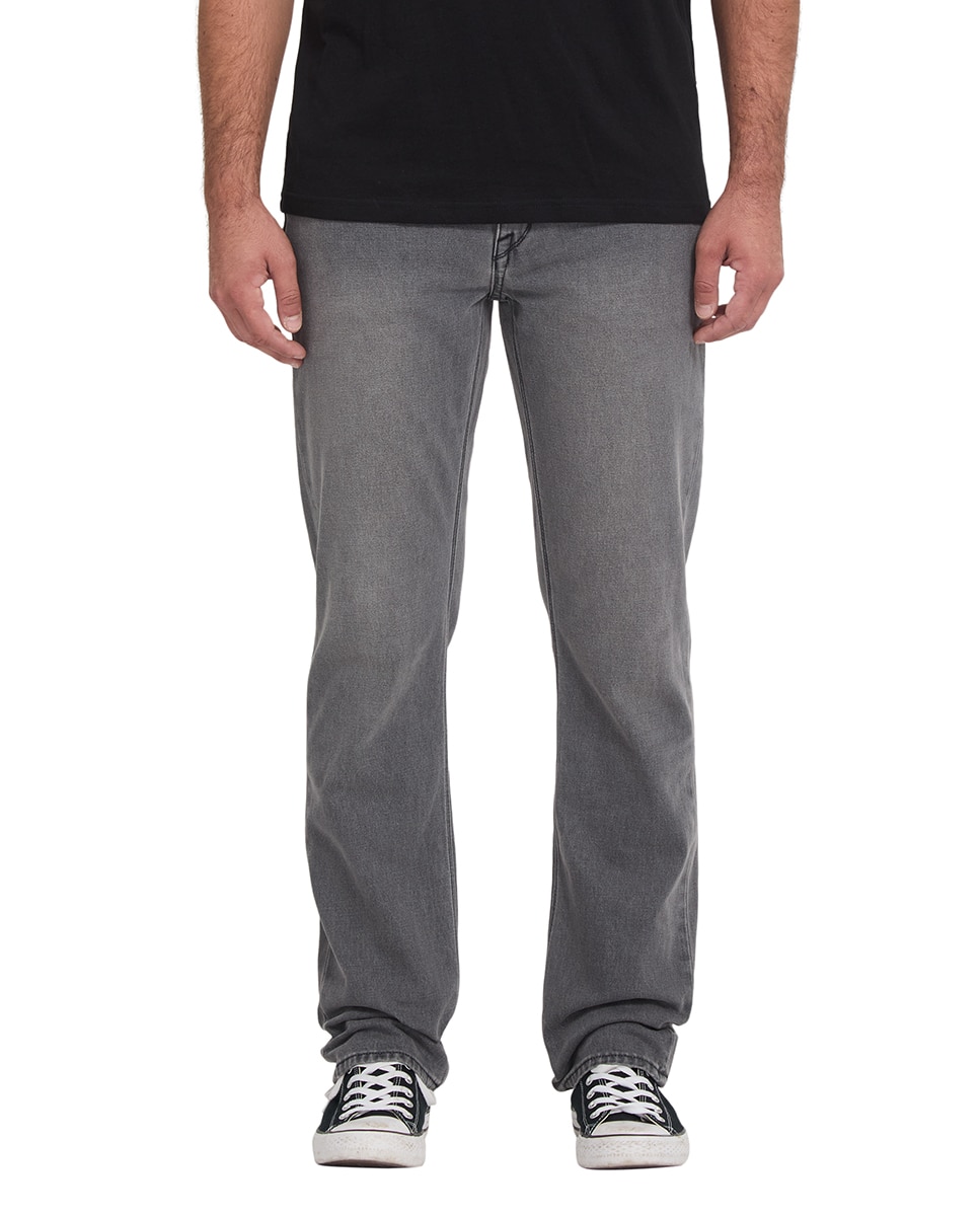Imagen 1 de Vaquero de hombre modelo solver con corte regular 16 - Volcom - Gris Piedra Gris Piedra