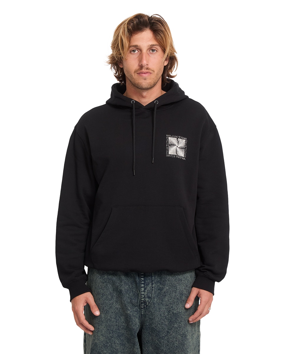 Imagen 1 de Sudadera de hombre con capucha - Volcom - Negro Negro