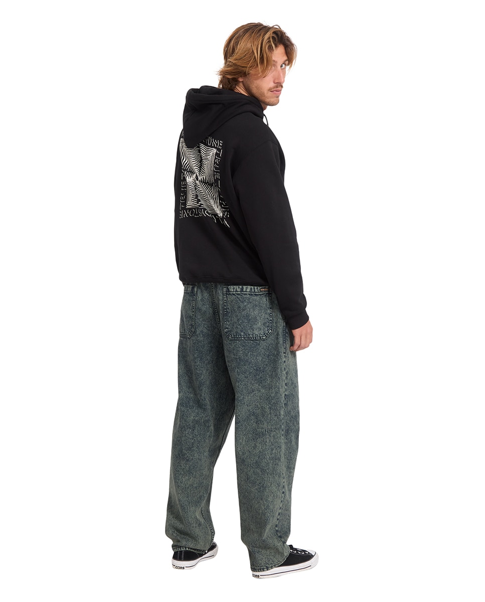 Imagen 3 de Sudadera de hombre con capucha - Volcom - Negro Negro