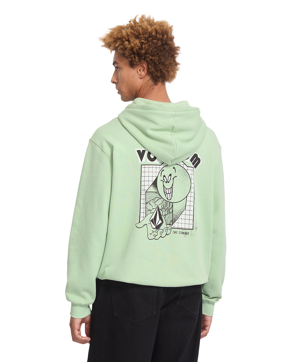 Imagen 2 de Sudadera de hombre con capucha - Volcom - Verde claro Verde claro