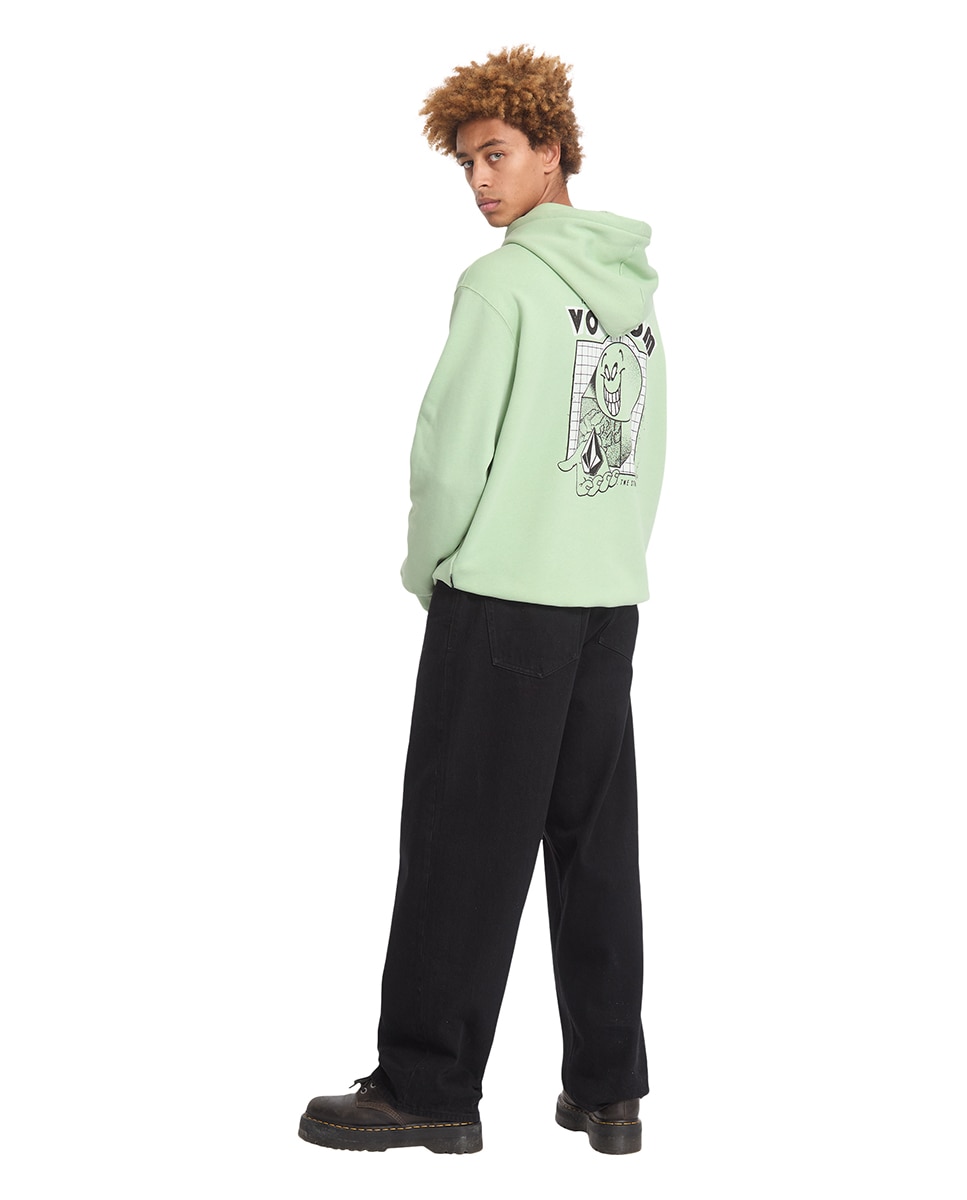 Imagen 3 de Sudadera de hombre con capucha - Volcom - Verde claro Verde claro