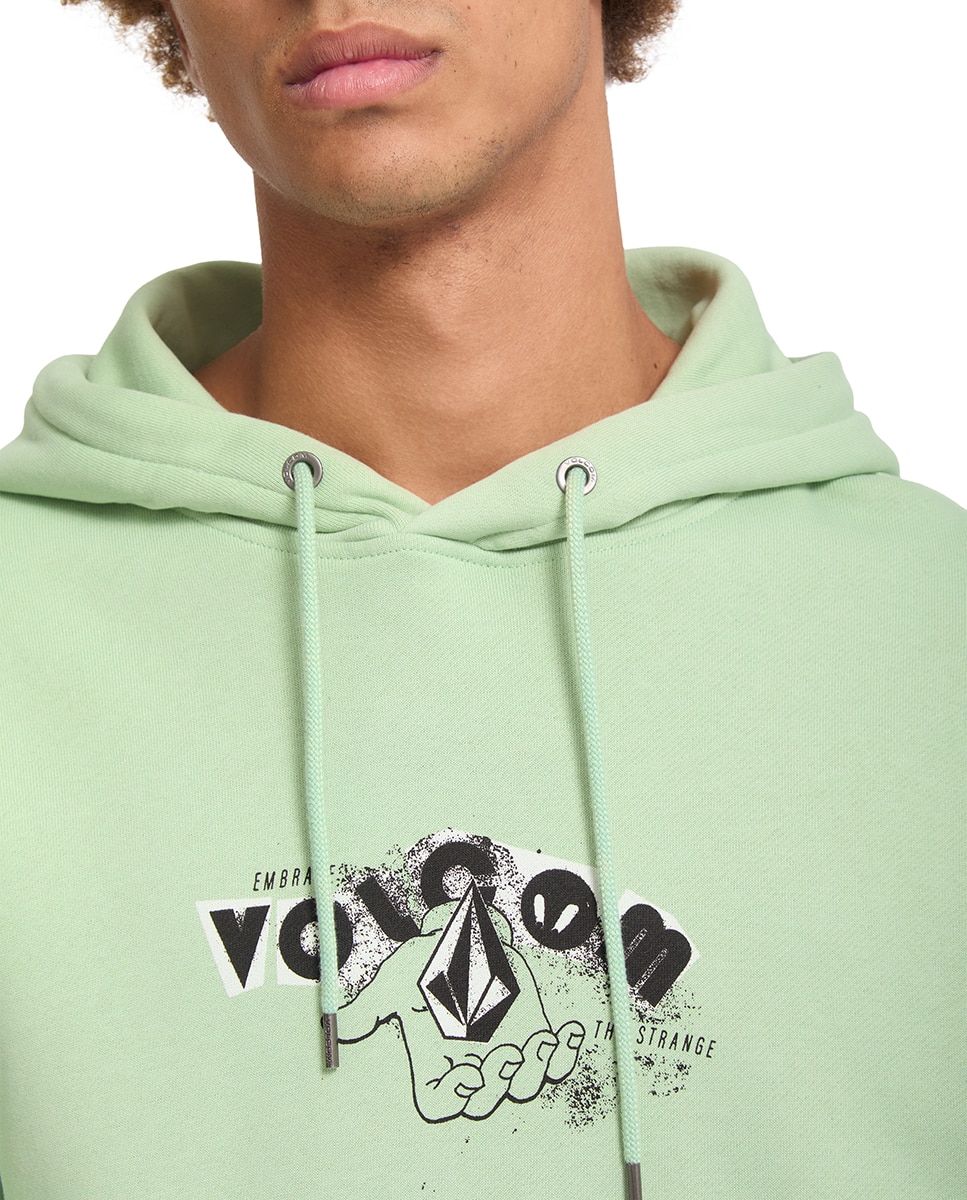 Imagen 6 de Sudadera de hombre con capucha - Volcom - Verde claro Verde claro