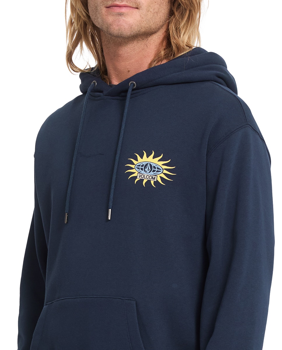 Imagen 4 de Sudadera de hombre con capucha - Volcom - Azul marino Azul marino