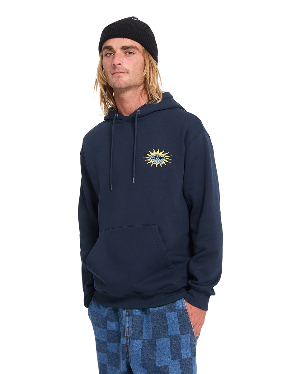 Imagen 5 de Sudadera de hombre con capucha - Volcom - Azul marino Azul marino
