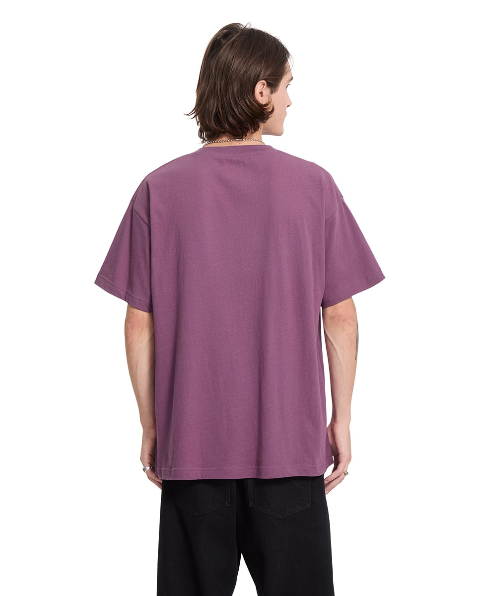 Imagen 2 de Camiseta de hombre de manga corta y cuello redondo - Volcom - Purpura Purpura