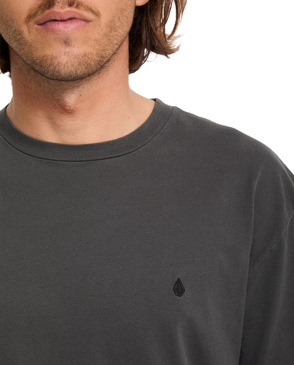 Imagen 6 de Camiseta de hombre de manga corta y cuello redondo - Volcom - Negro Negro