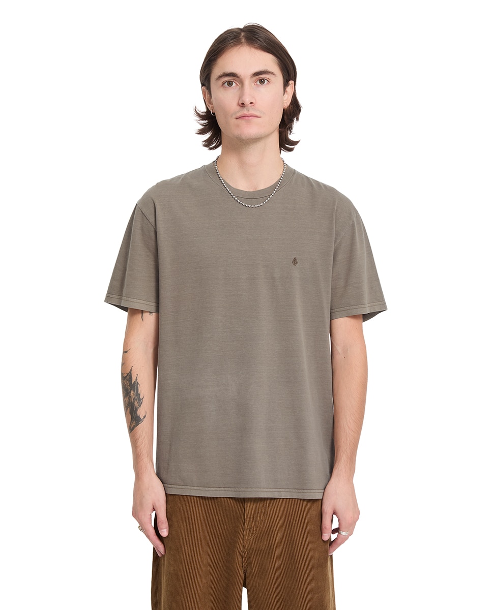 Imagen 1 de Camiseta de hombre de manga corta y cuello redondo Tierra