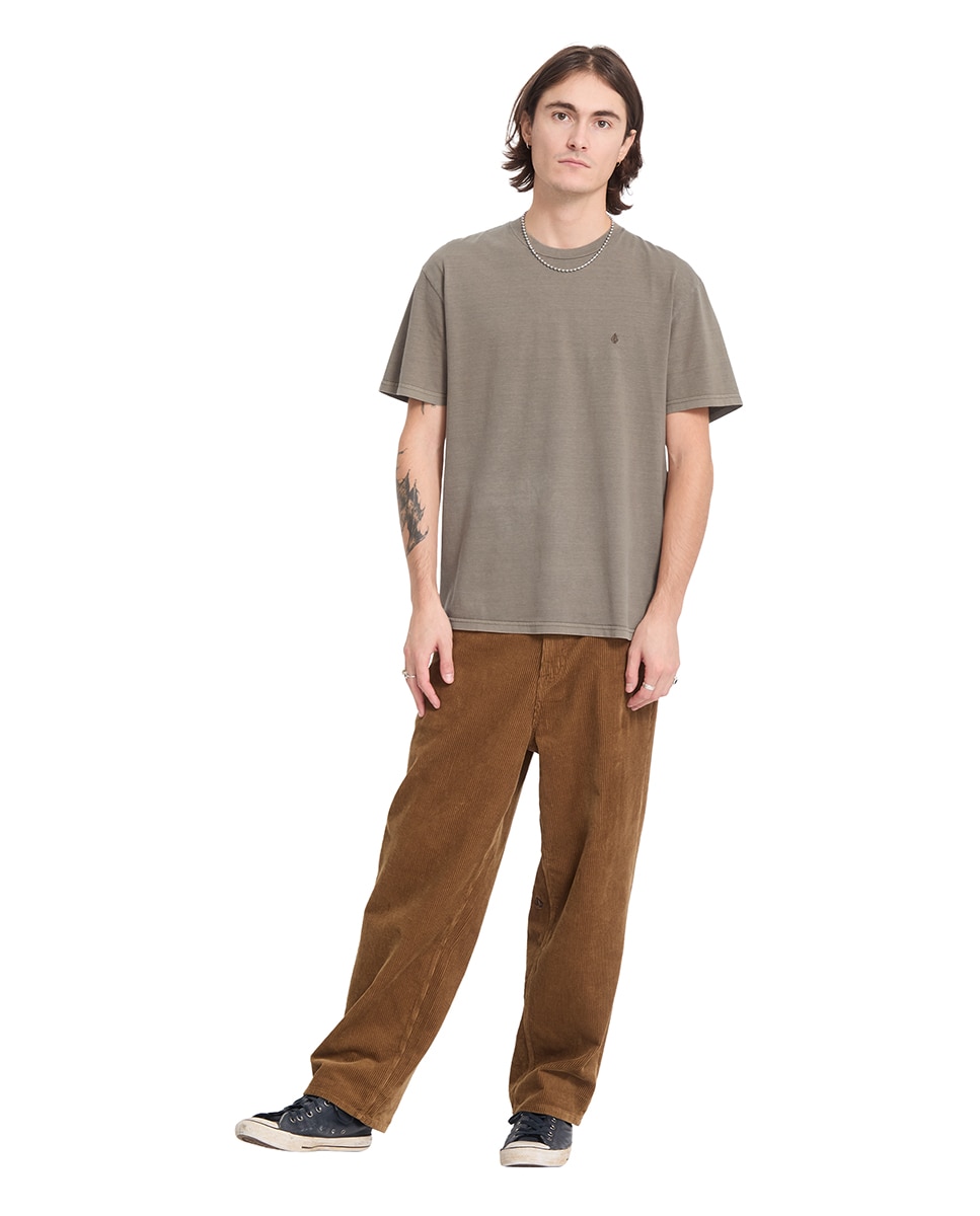 Imagen 3 de Camiseta de hombre de manga corta y cuello redondo - Volcom - Tierra Tierra