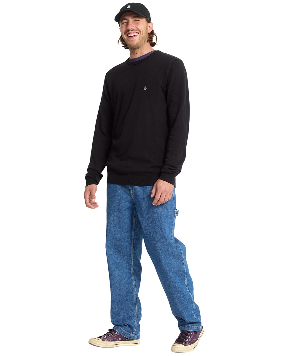 Imagen 5 de Jersey de hombre con cuello redondo - Volcom - Negro Negro