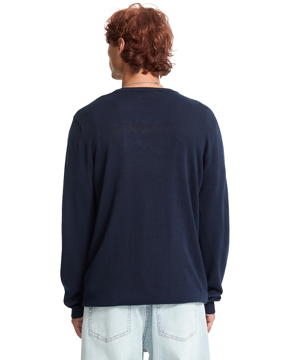 Imagen 2 de Jersey de hombre con cuello redondo - Volcom - Azul marino Azul marino