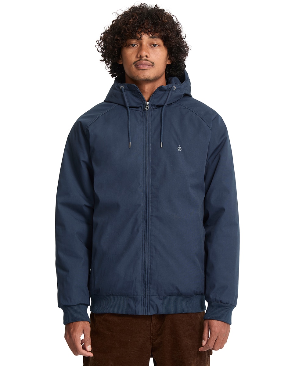 Imagen 1 de Parka de hombre con capucha y corte normal - Volcom - Azul marino Azul marino