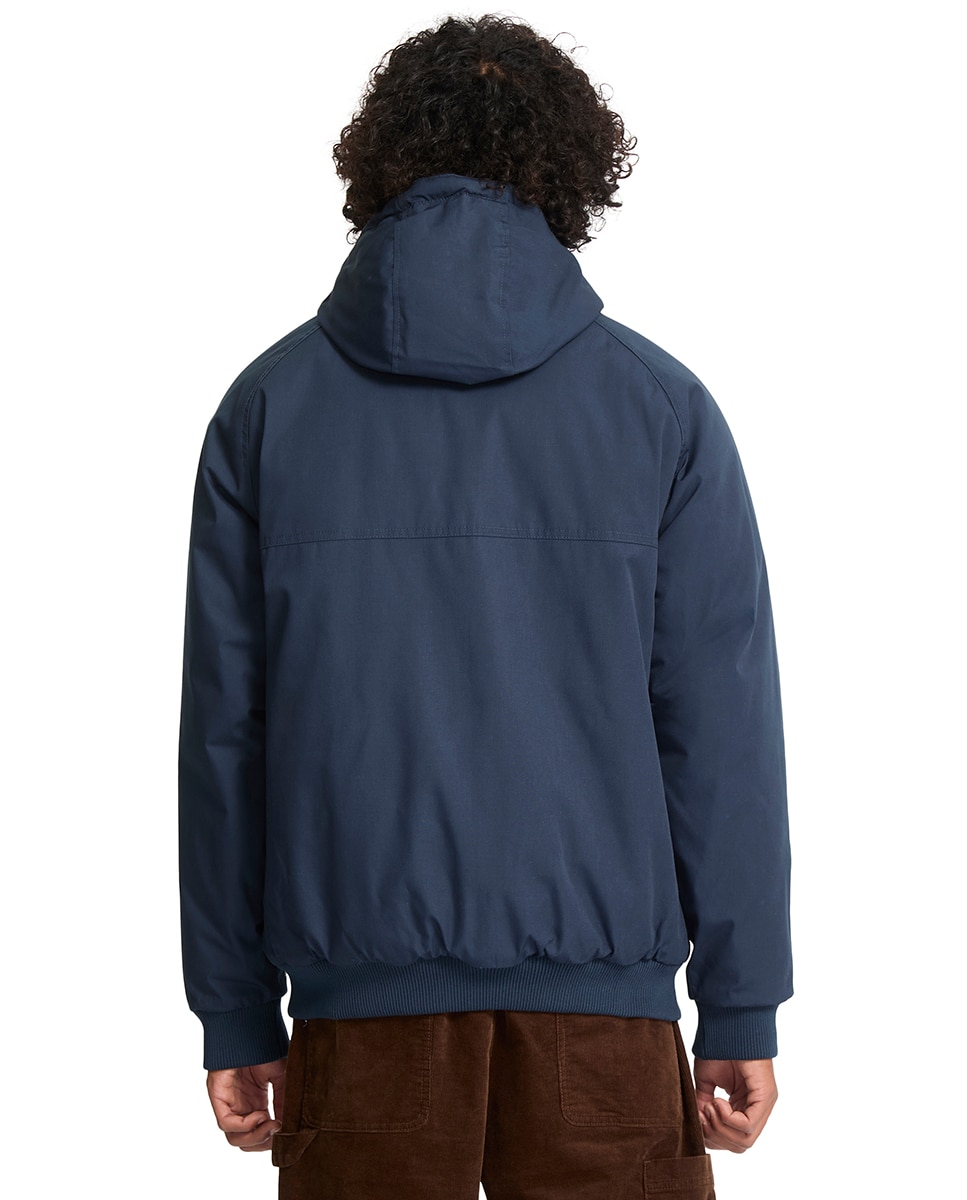 Imagen 2 de Parka de hombre con capucha y corte normal - Volcom - Azul marino Azul marino