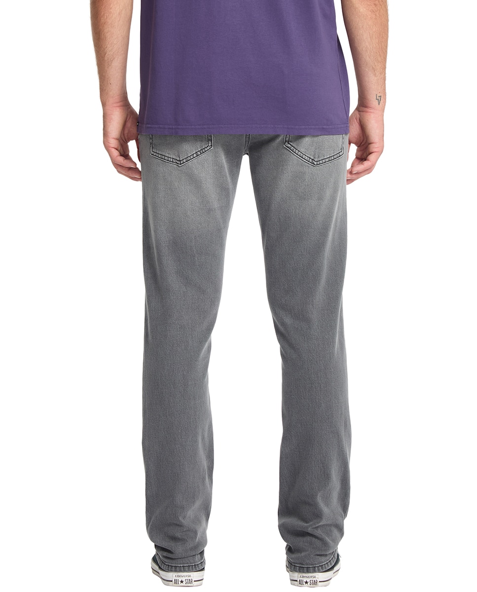 Imagen 2 de Vaquero de hombre modelo Vorta con corte slim 15 - Volcom - Gris Piedra Gris Piedra