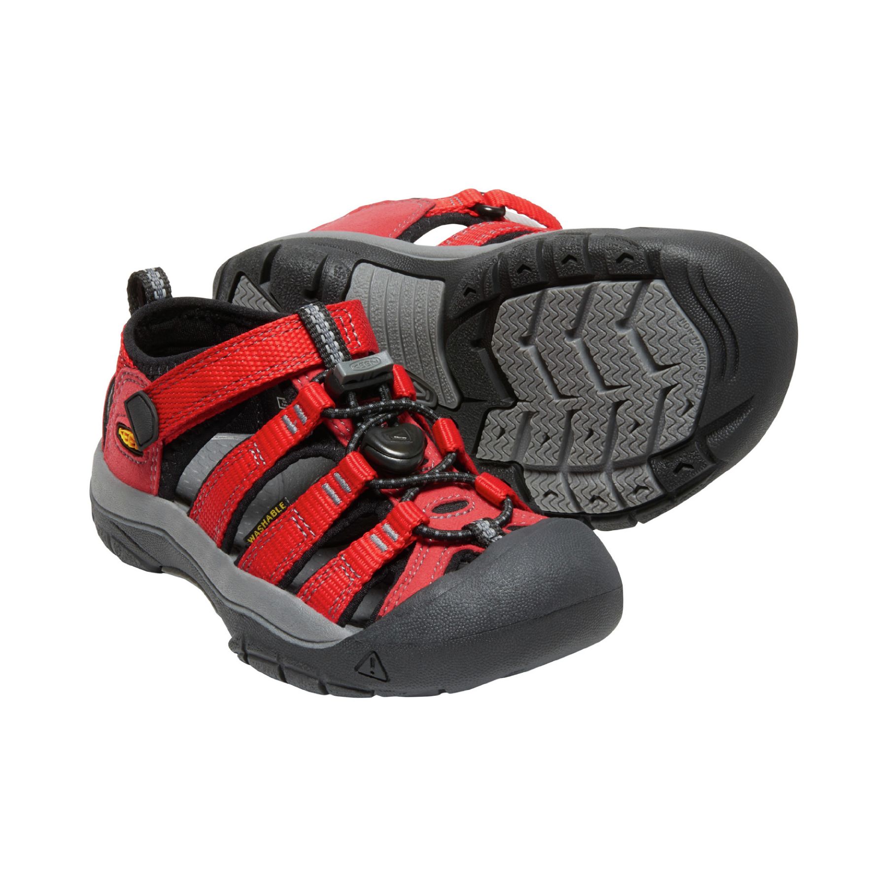 Sandalias de montaña de niños NEWPORT H2 Keen - Rojo Rojo-3