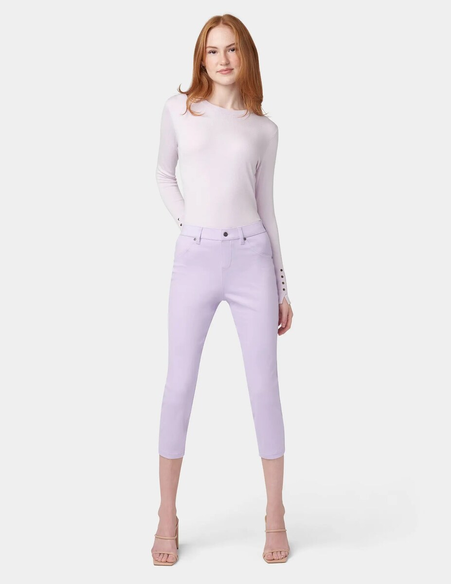 Legging de mujer denim con cintura alta y elástico · Hue · El