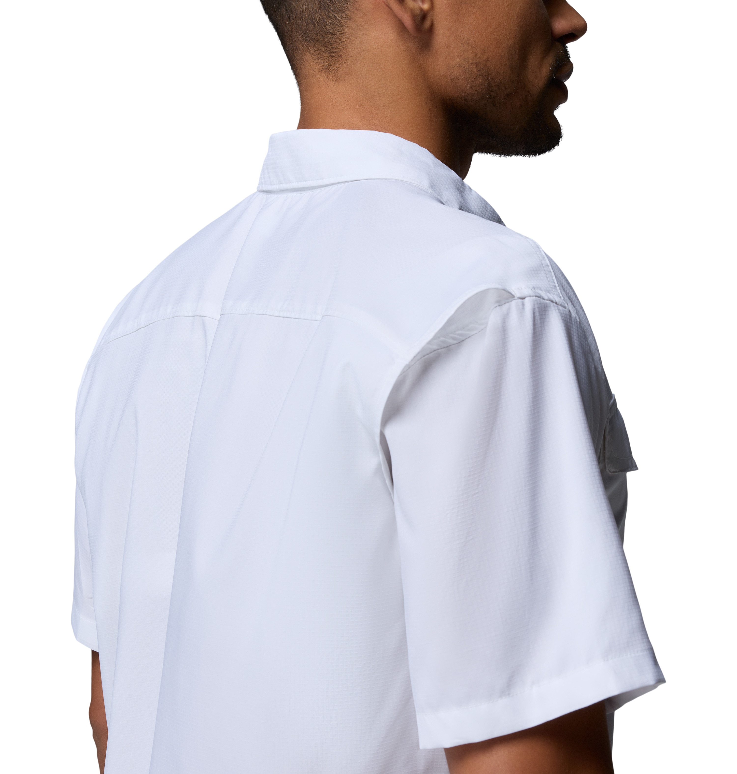 Camisa de hombre Utilizer™ Columbia - Blanco Blanco-5