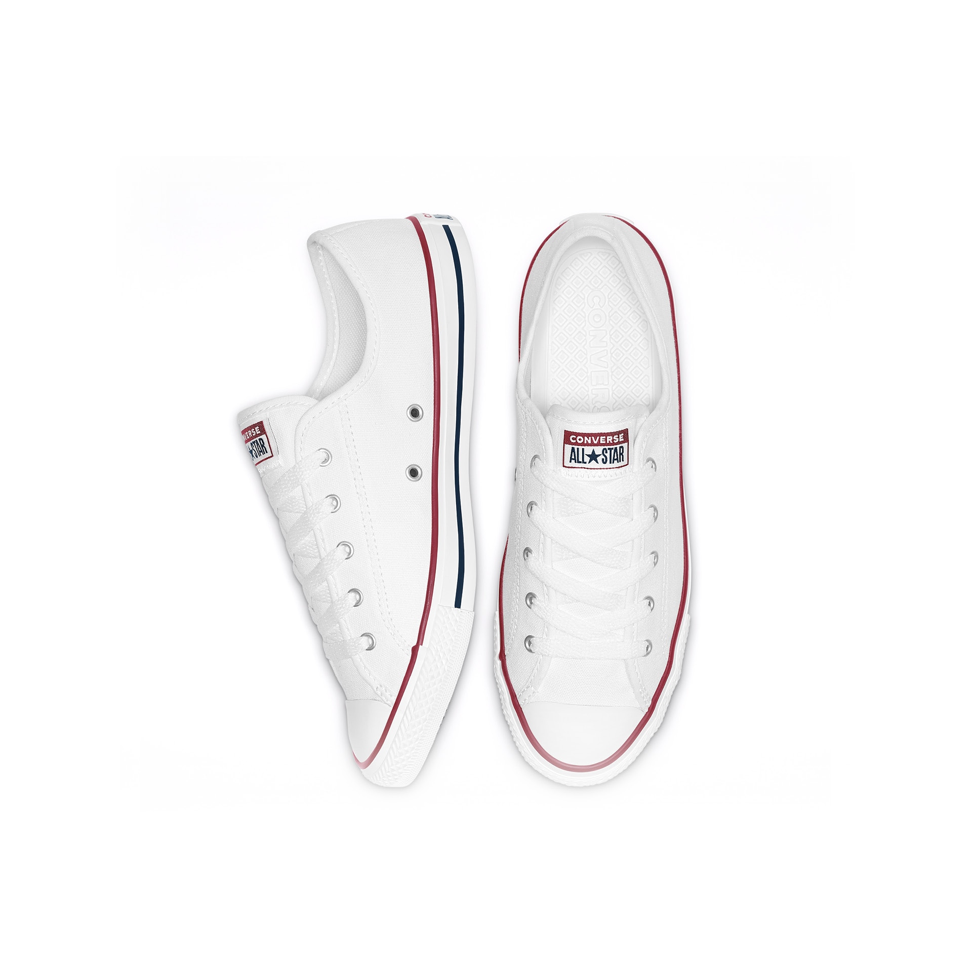 Zapatillas casual de mujer Chuck Taylor All Star Dainty Converse - Blanco Blanco-2