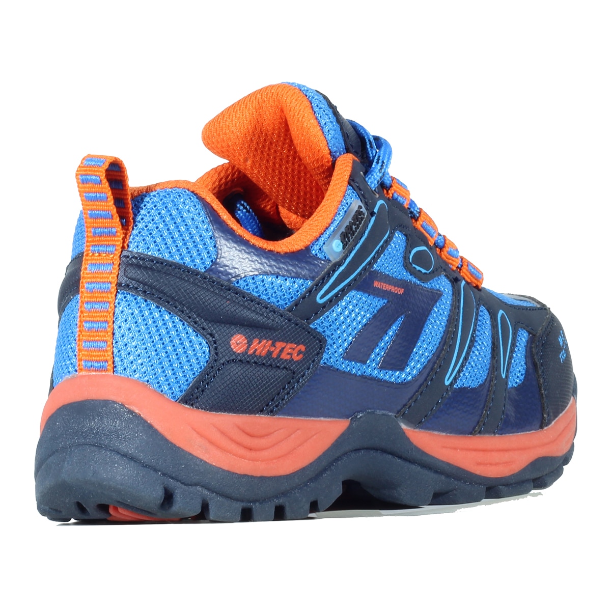 Zapatillas de montaña de niños Muflon Low WP JR Hi-Tec - Azul Azul-2