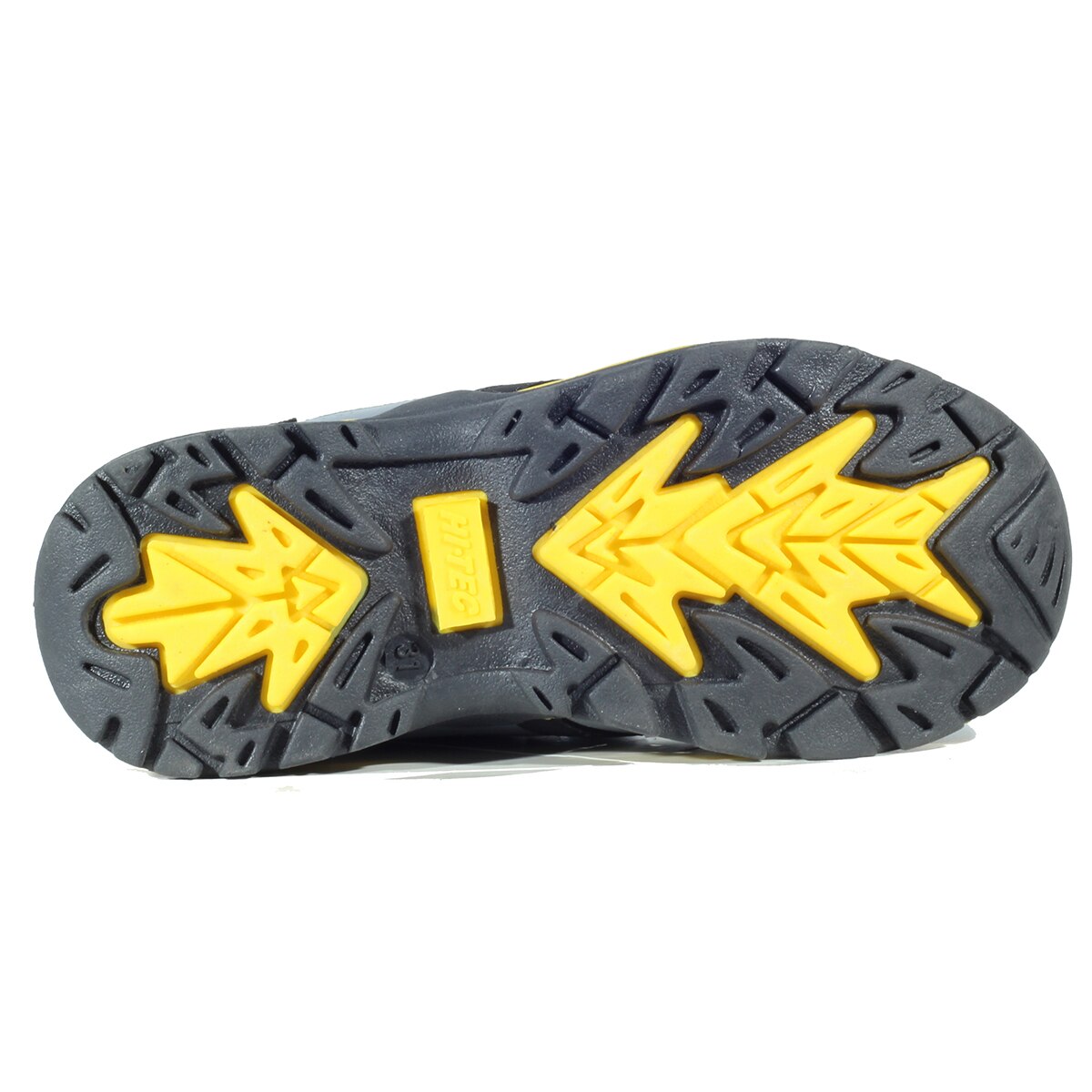 Zapatillas de montaña de niños Muflon Low WP JR Hi-Tec - Negro / Amarillo Negro / Amarillo-9