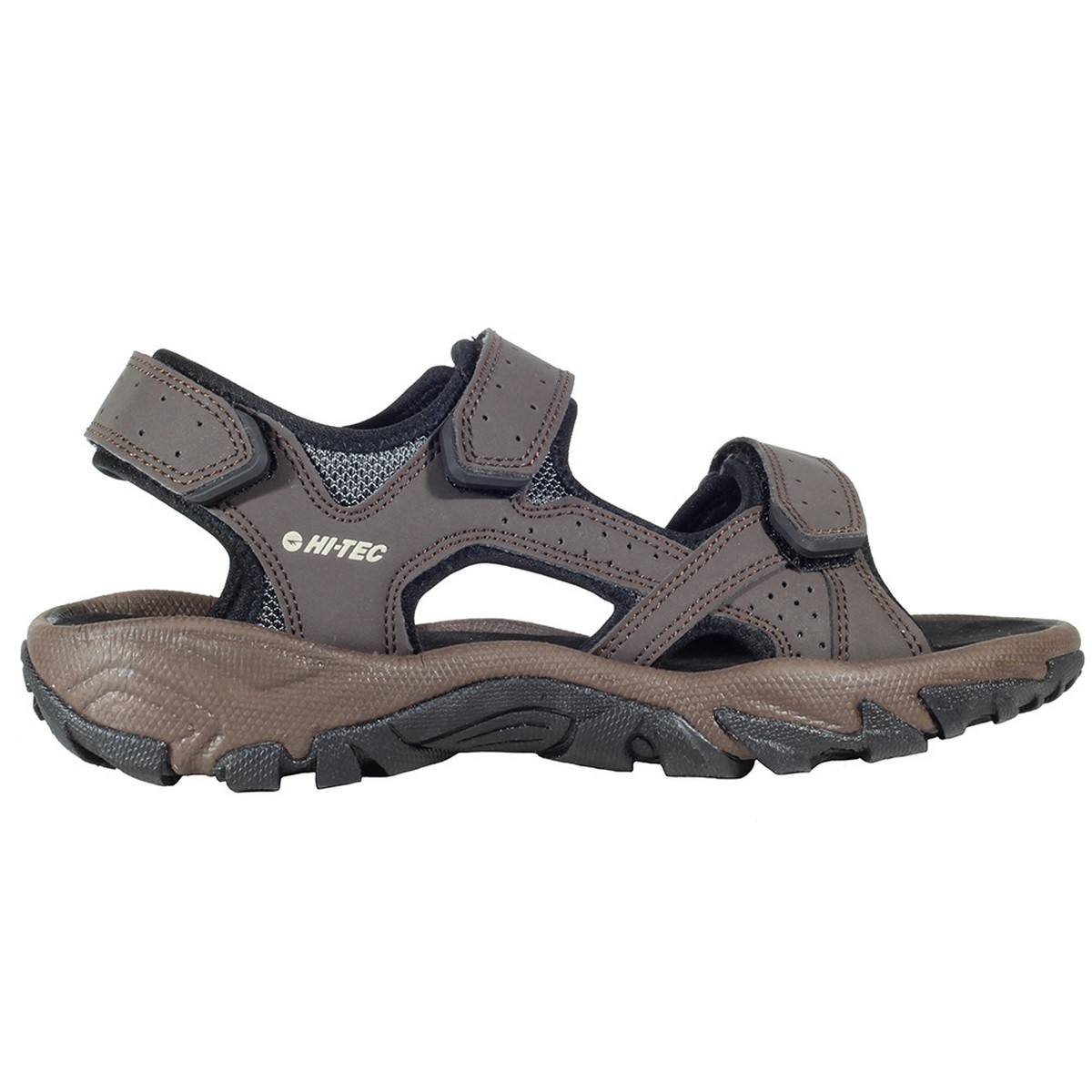 Hi-Tec Sandalias de montaña de hombre Nerpa Marrón oscuro