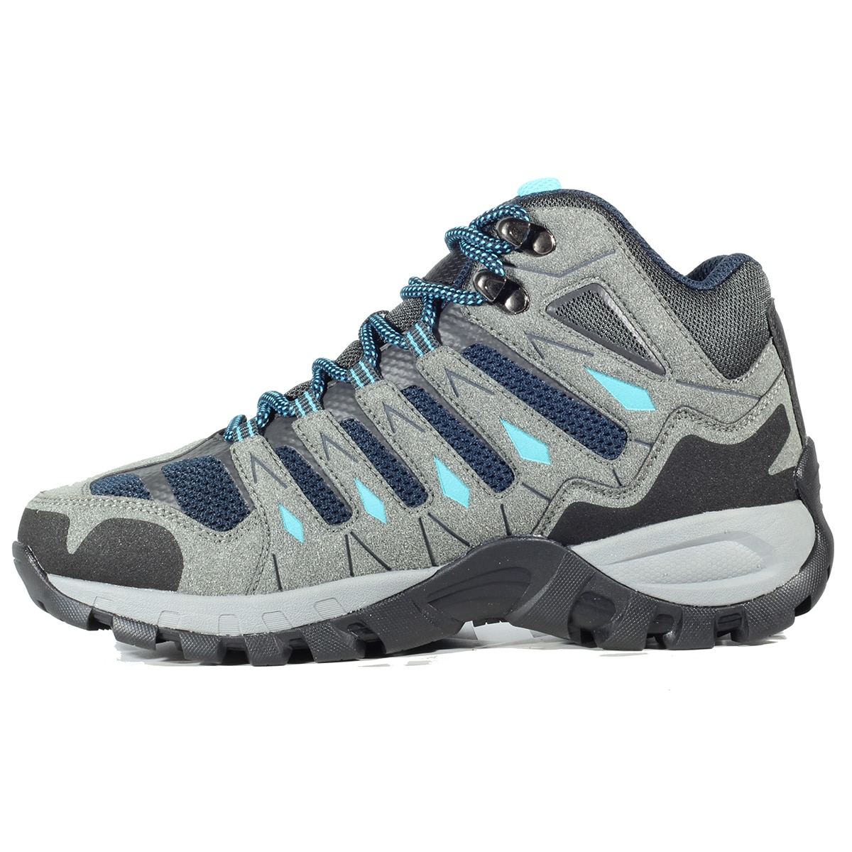Botas de montaña de mujer Corzo Mid WP Women's Hi-Tec - Gris / Azul Gris / Azul-3