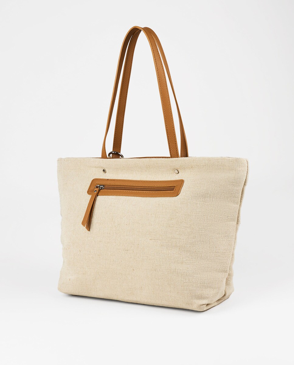 Bolsos Lona Bolso De Hombro La Martina Donatella Marrón, Forma