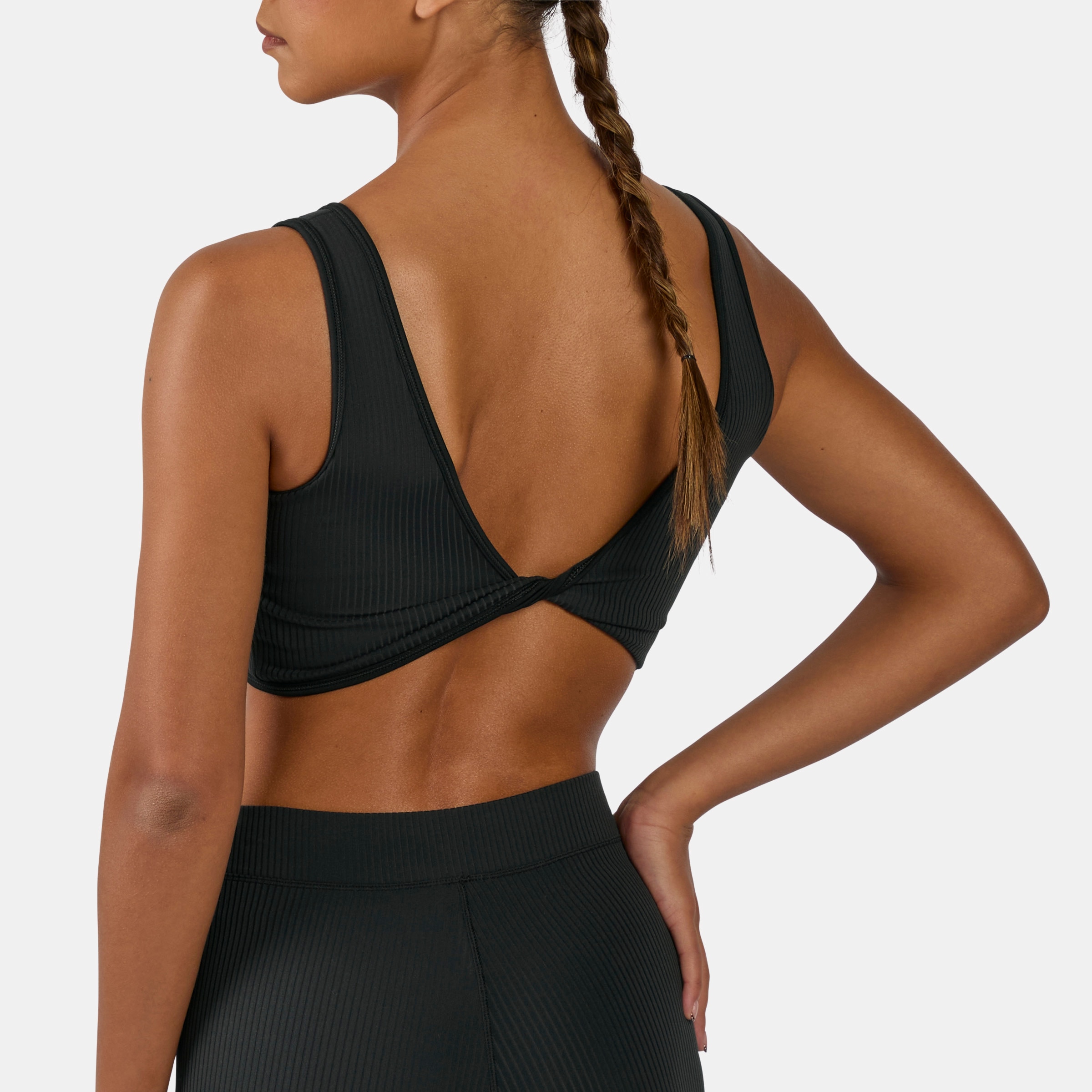 Imagen 2 de Sujetador fitness de mujer Rib Multi-Way REEBOK - Negro Negro