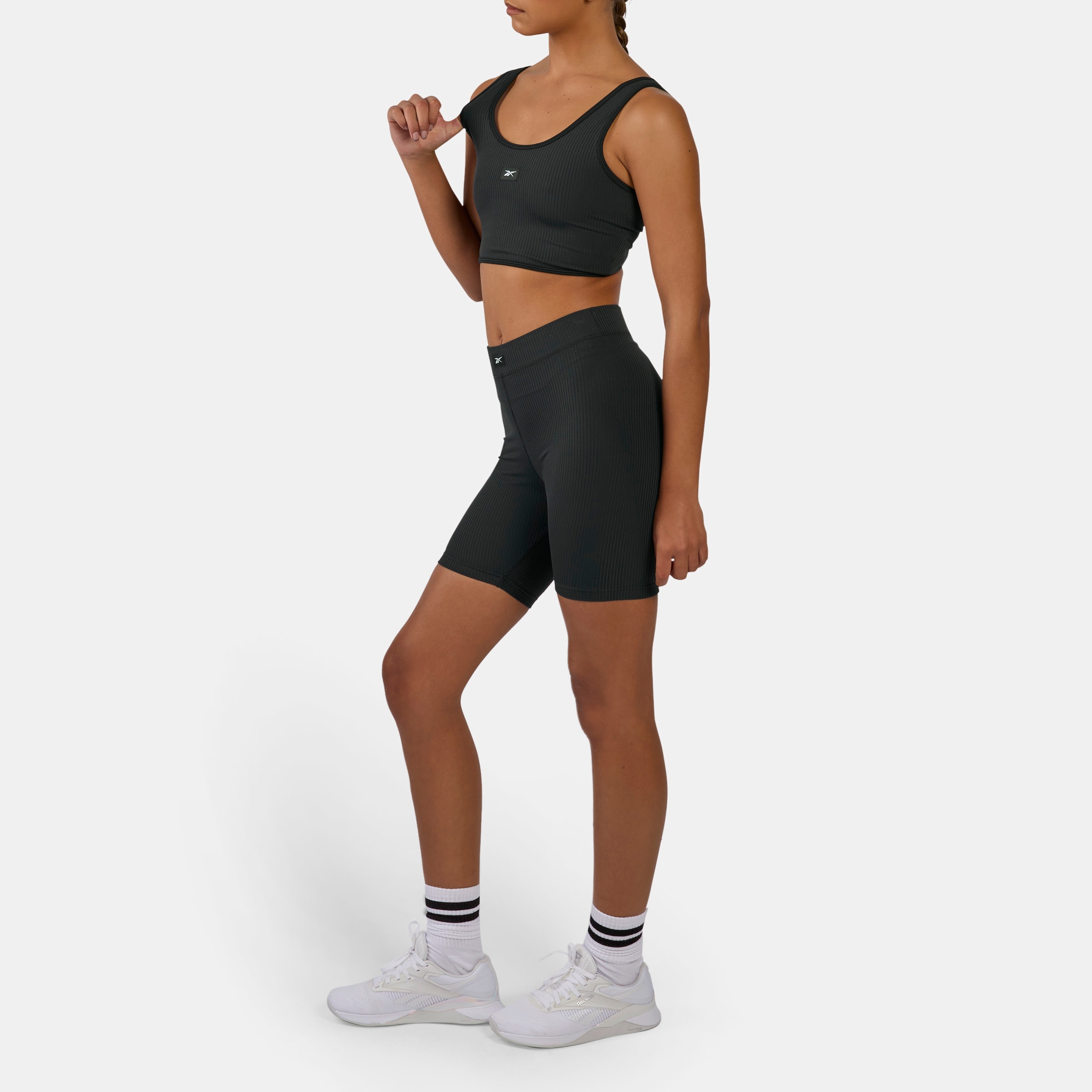 Imagen 3 de Sujetador fitness de mujer Rib Multi-Way REEBOK - Negro Negro