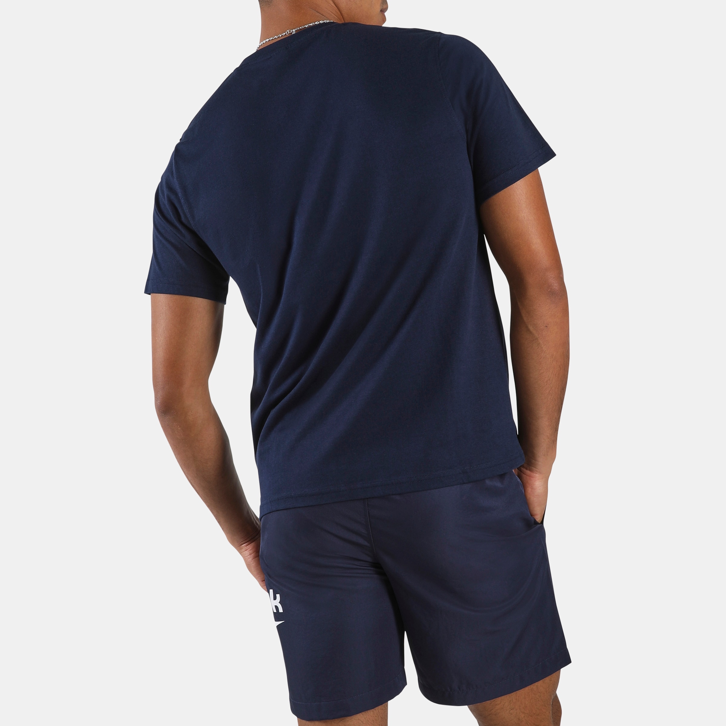 Camiseta de hombre Bruno Big Logo Crew Neck REEBOK - Azul Azul-2