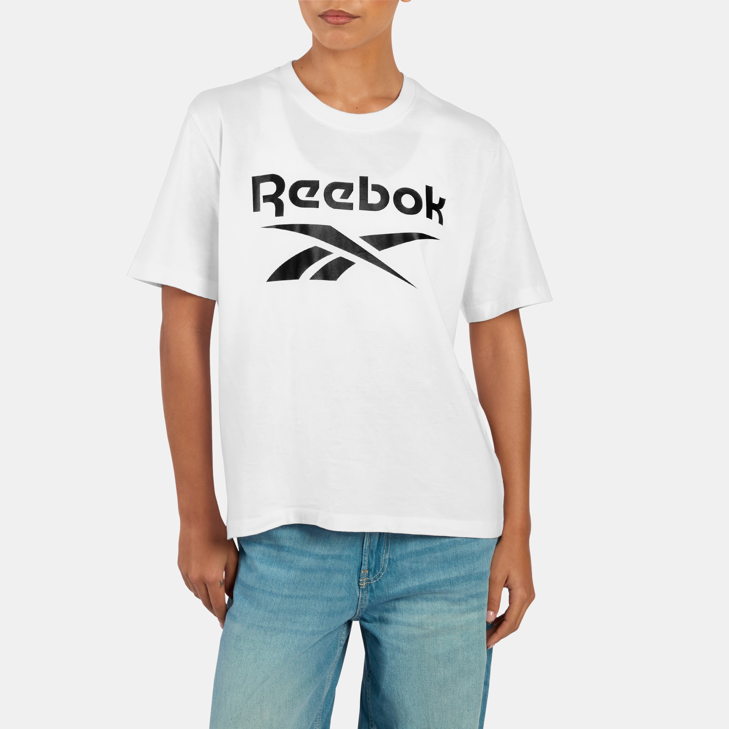 Imagen 0 de Camiseta de mujer Nova Big Logo Oversized REEBOK Blanco