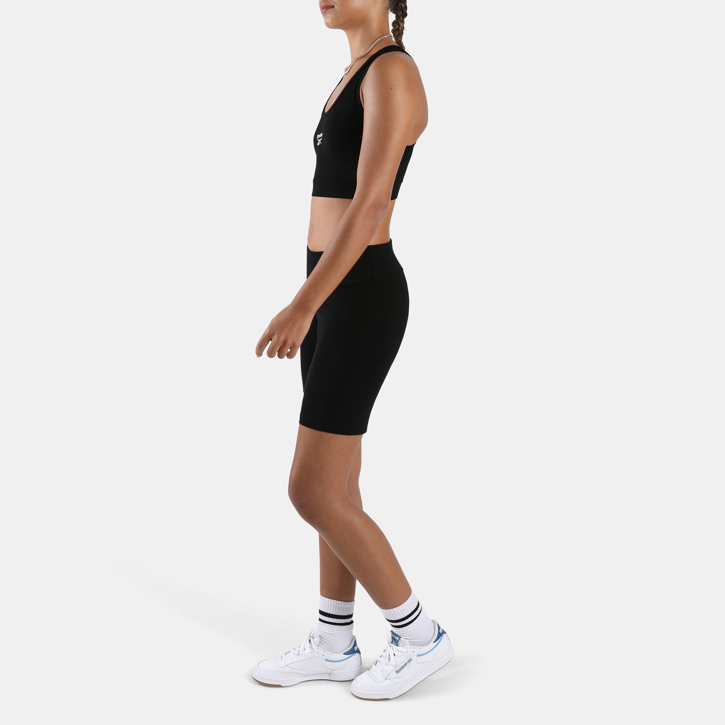 Imagen 3 de Sujetador de mujer ID Cotton Bralette REEBOK - Negro Negro