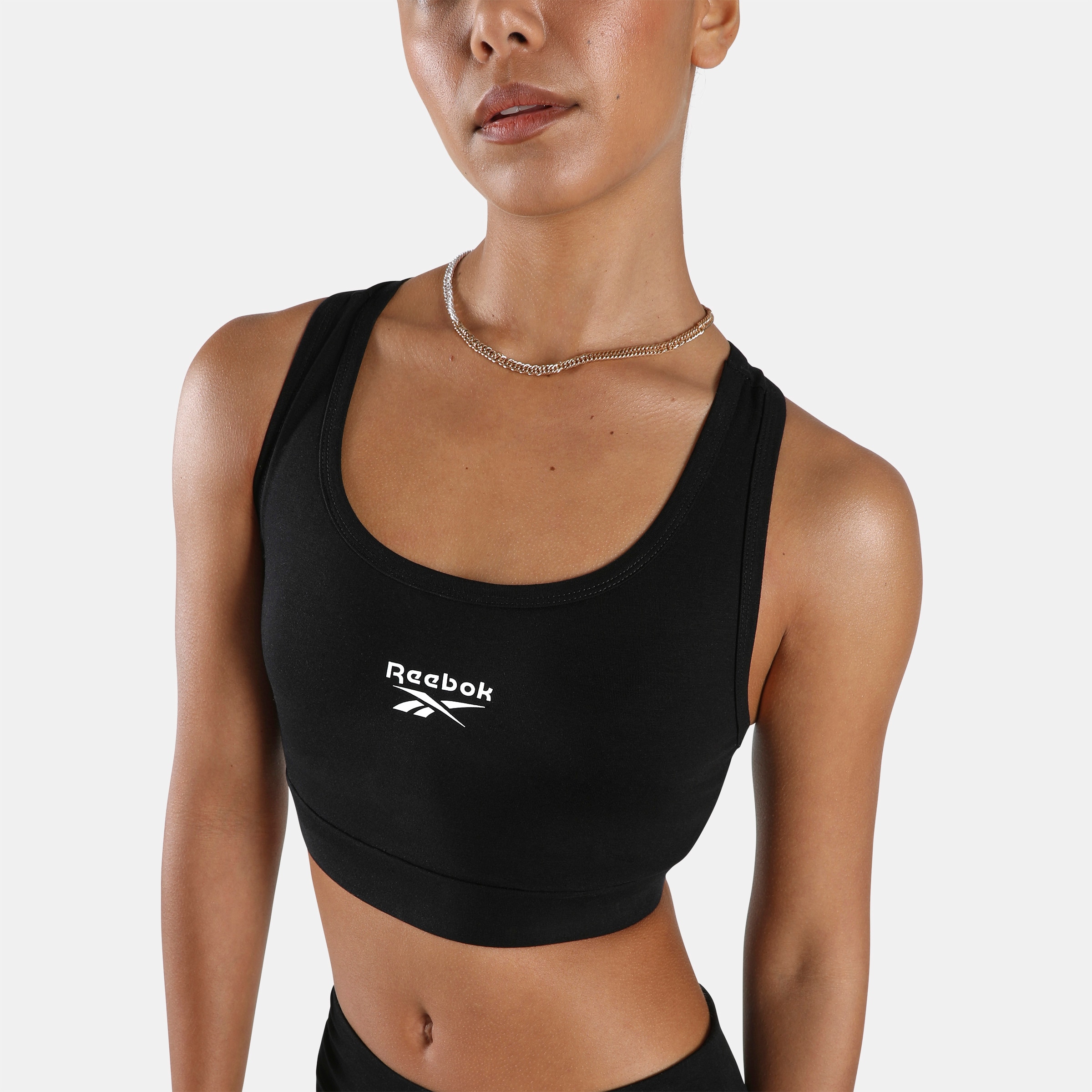 Imagen 4 de Sujetador de mujer ID Cotton Bralette REEBOK - Negro Negro