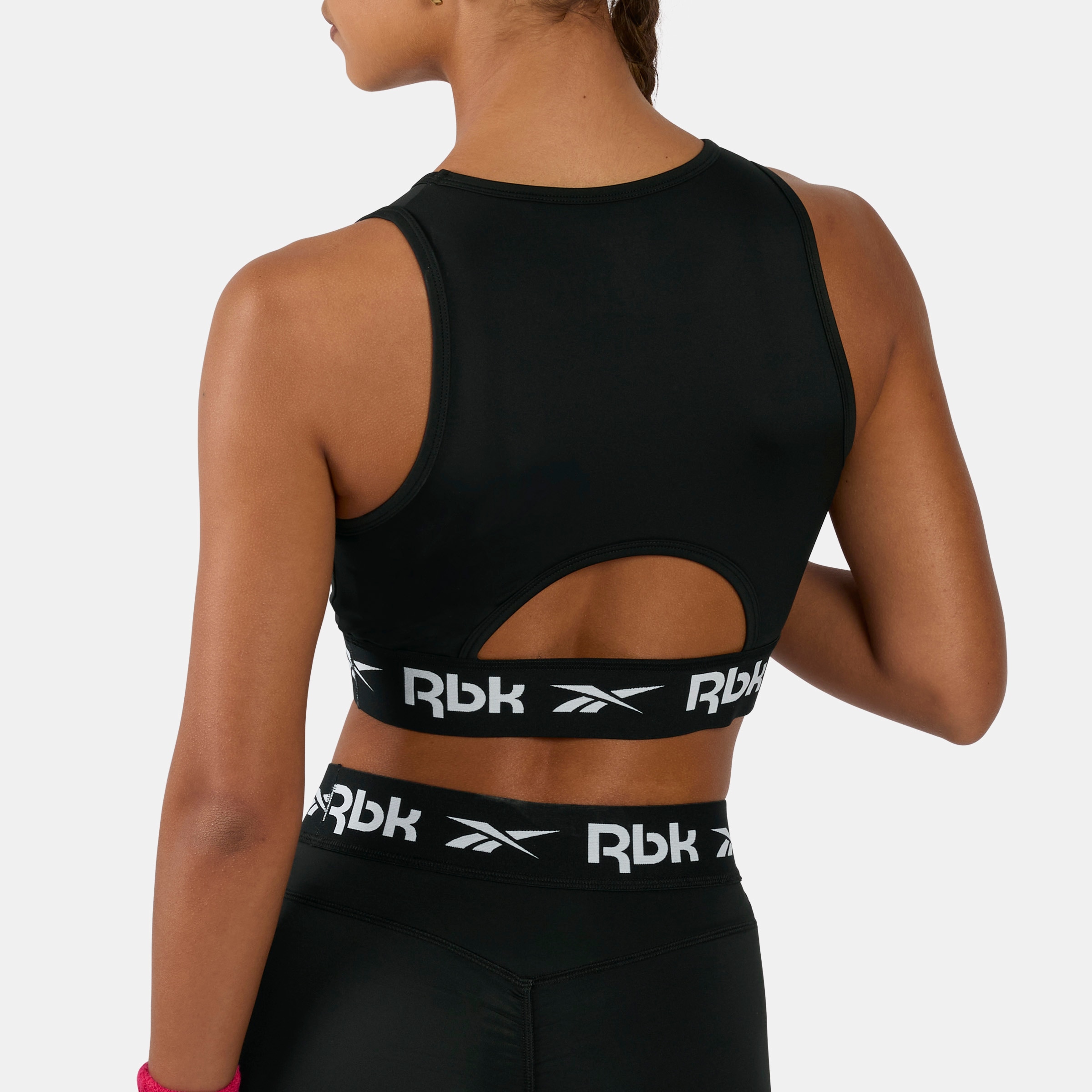 Imagen 2 de Top de fitness de mujer ID Train Cutout REEBOK - Negro Negro