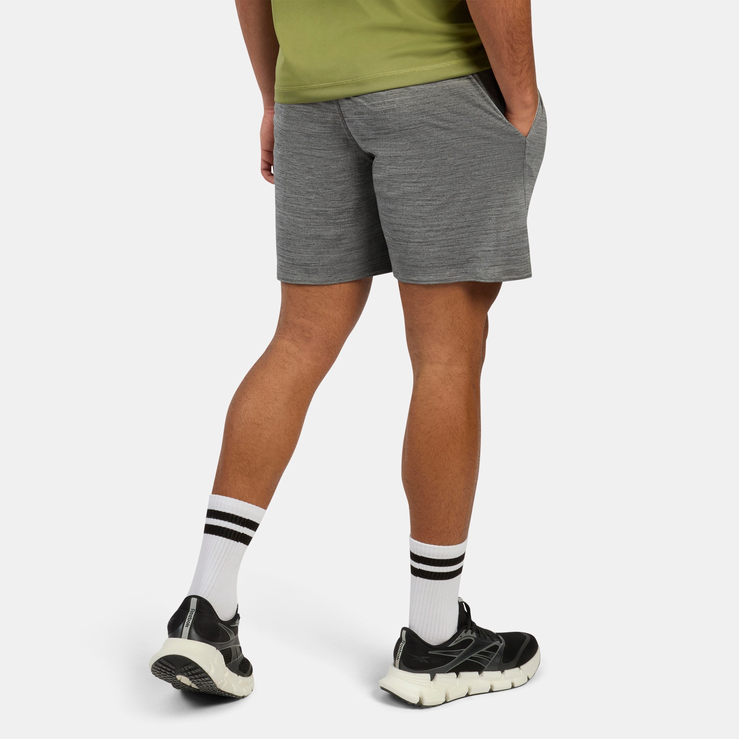 Imagen 2 de Pantalón corto de fitness de hombre Id Train Knit REEBOK - Gris Gris