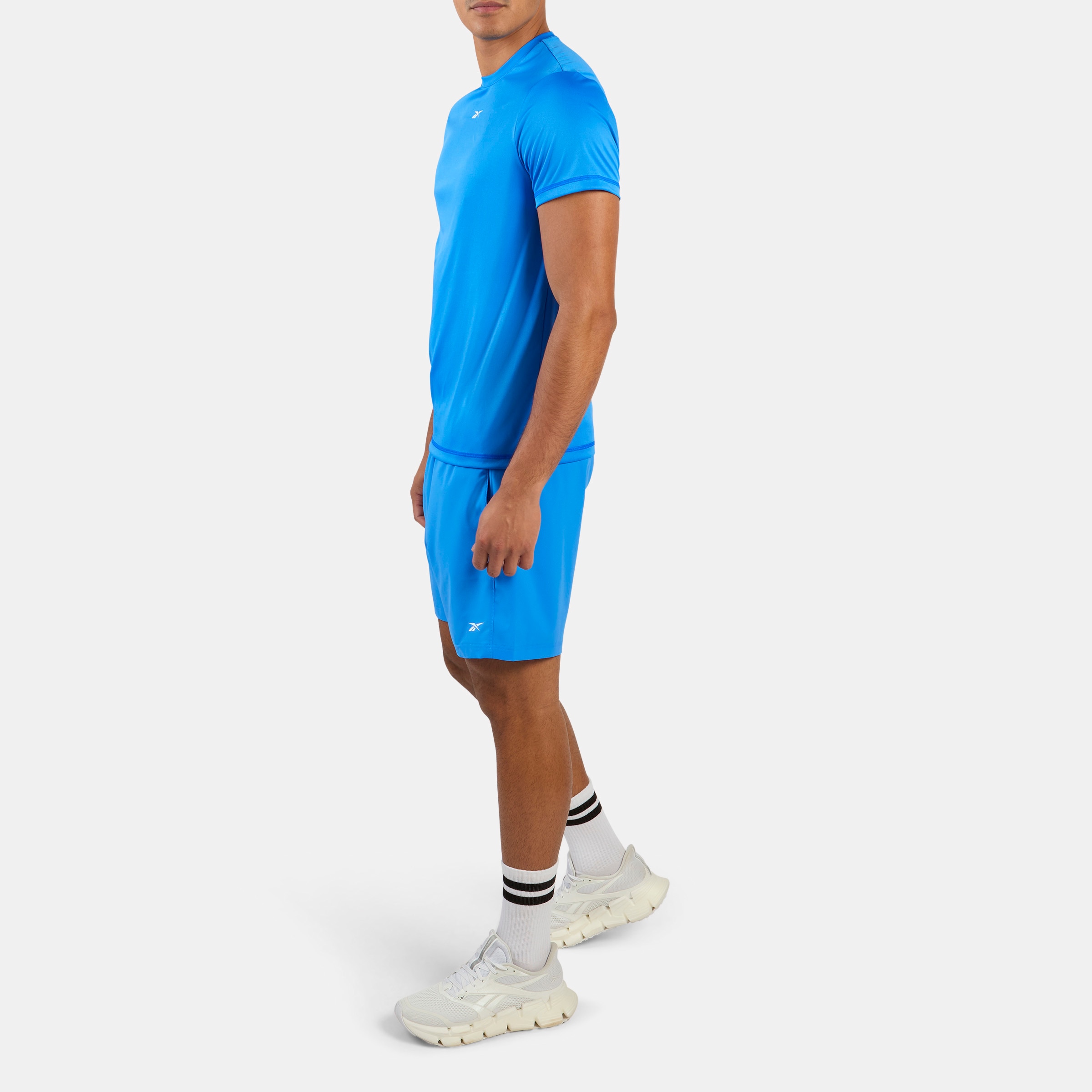 Camiseta fitness de hombre ID Train SS Tech REEBOK - Azul Azul-3