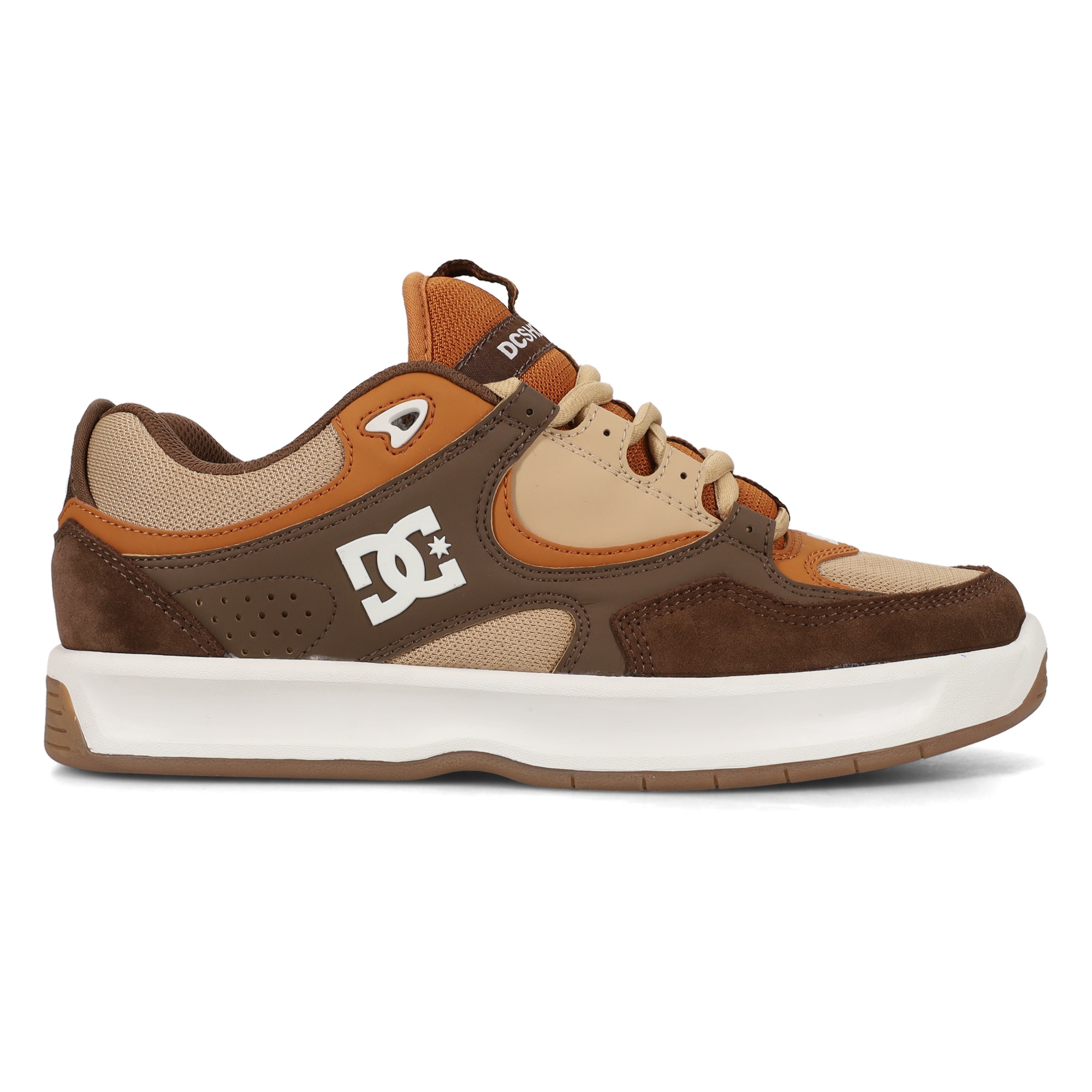 DC Shoes Zapatillas de hombre Kalynx Zero Marrón / Naranja