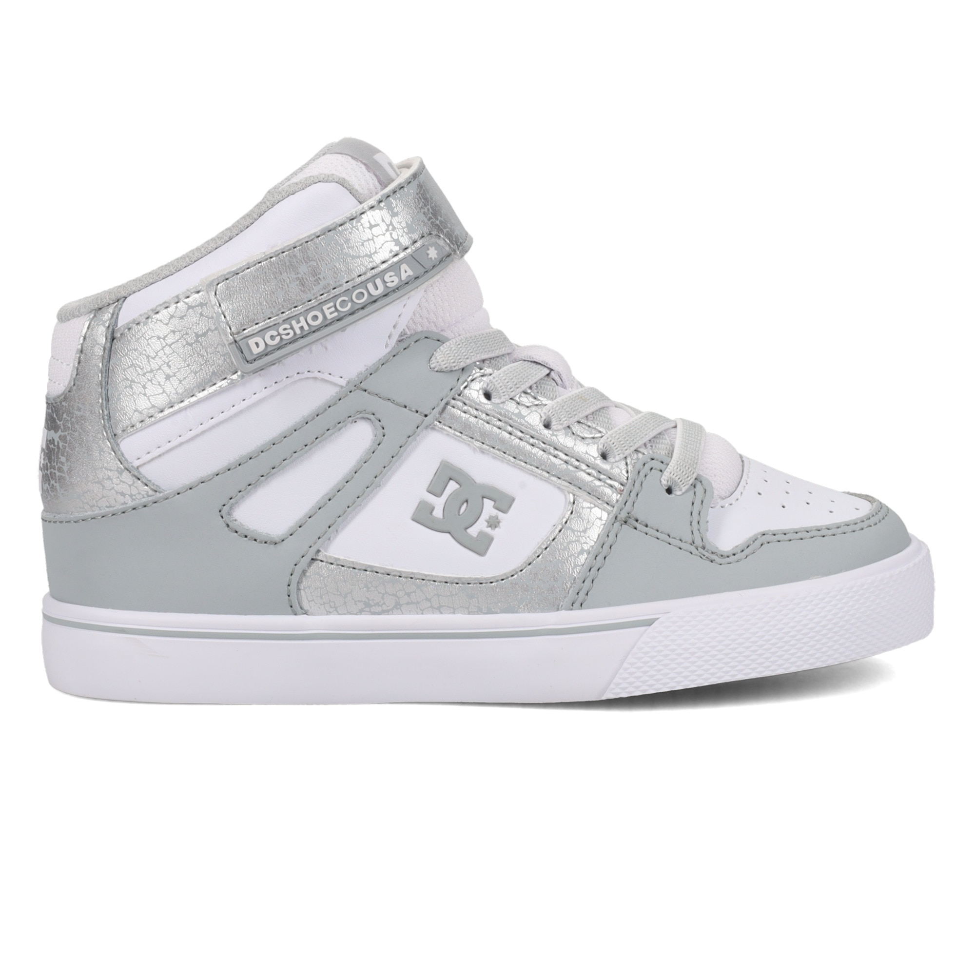 Zapatillas de niños Pure High-Top Ev DC Shoes - Gris Gris-1