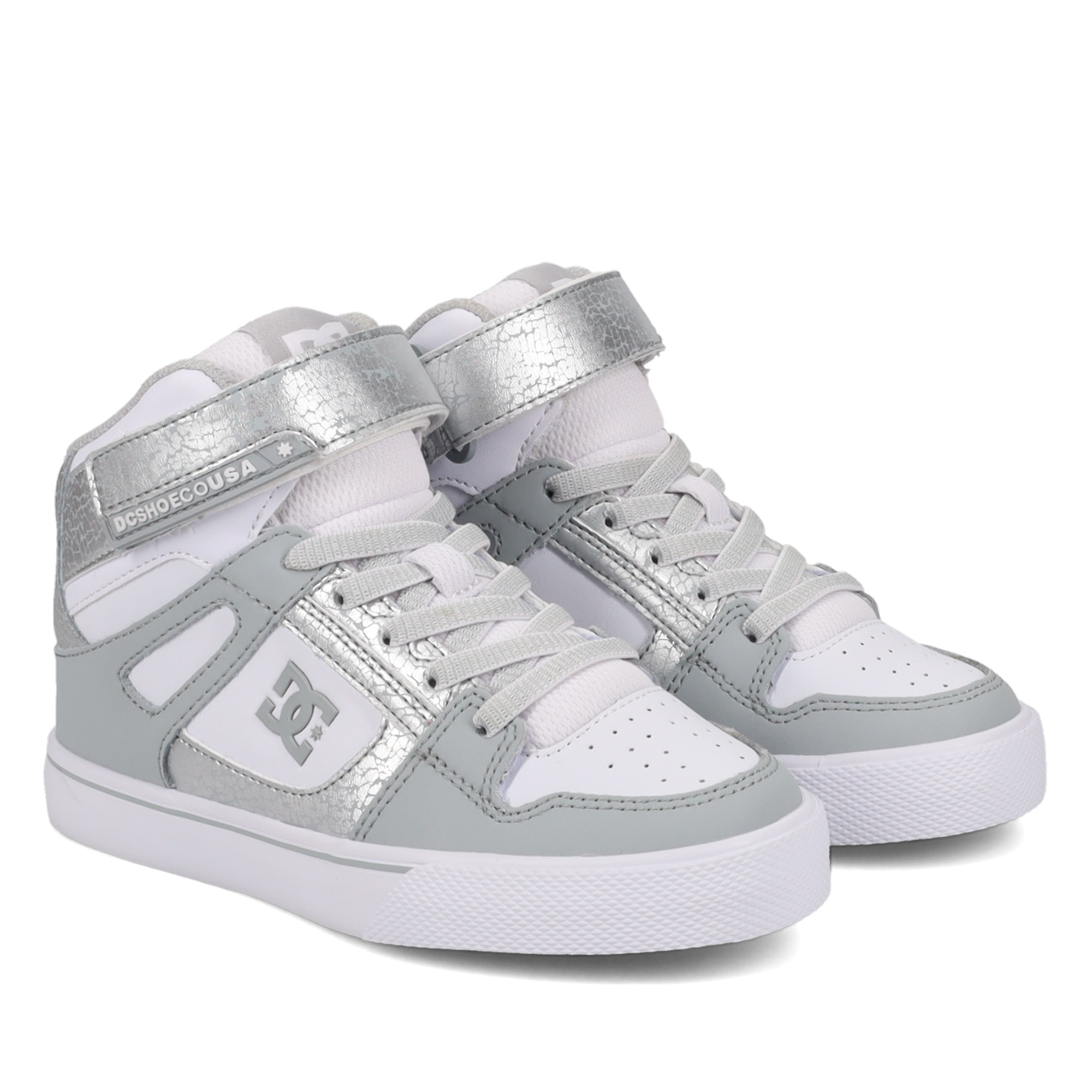 Zapatillas de niños Pure High-Top Ev DC Shoes - Gris Gris-2