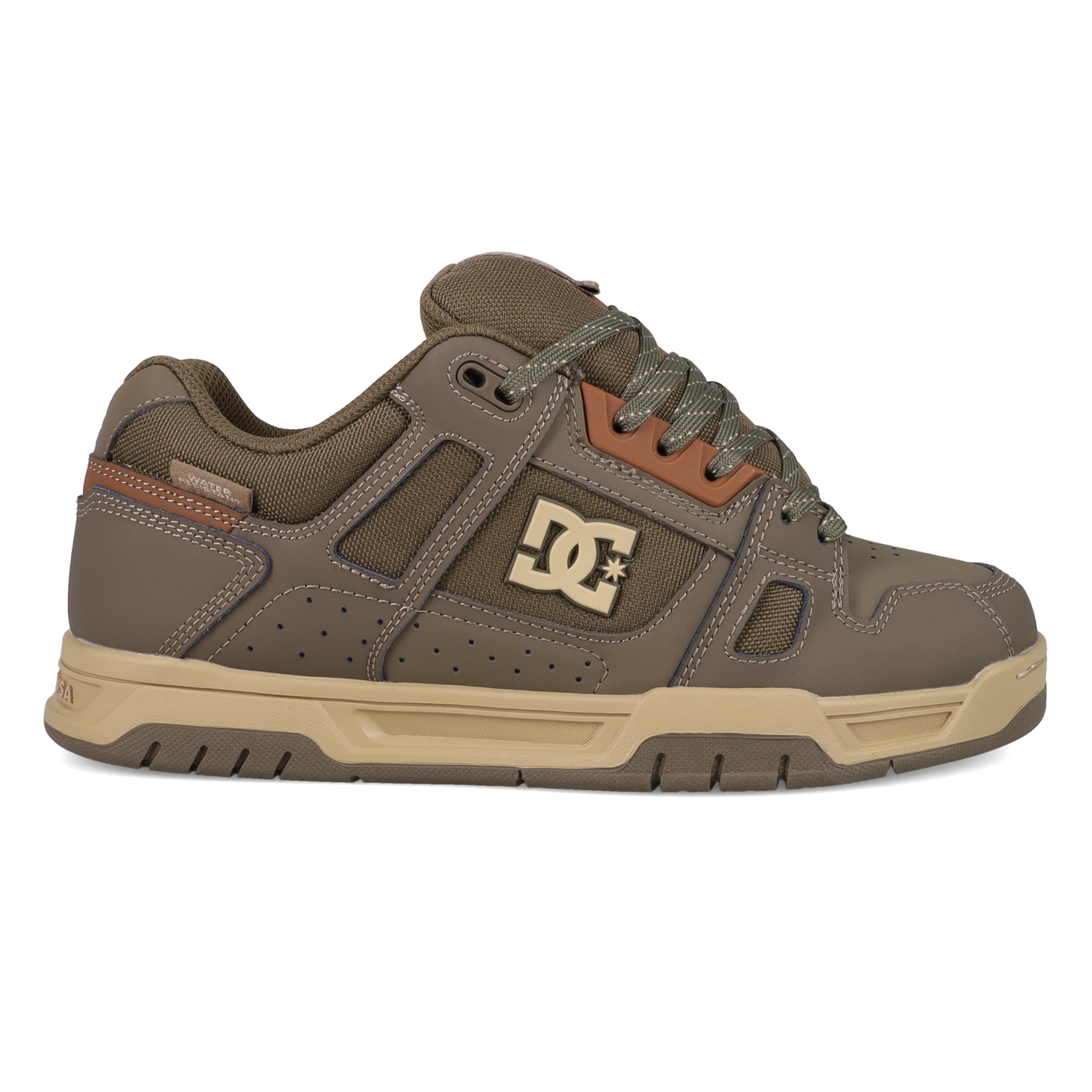 DC Shoes Zapatillas de hombre Stag Wnt Verde Oliva