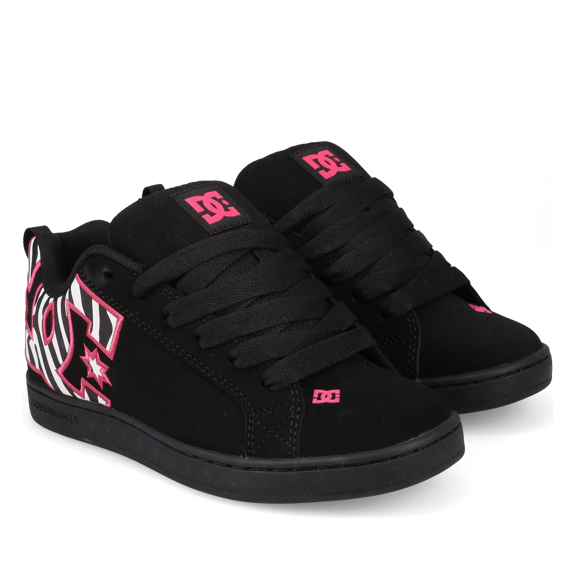 DC Shoes Zapatillas de mujer Court Graffik Negro
